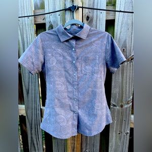 Club Ride Lightweight Material Button Down Shirt